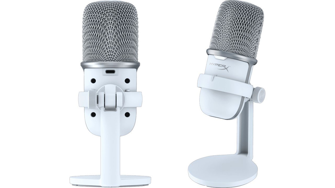 HyperX SoloCast - USB Microphone (White)